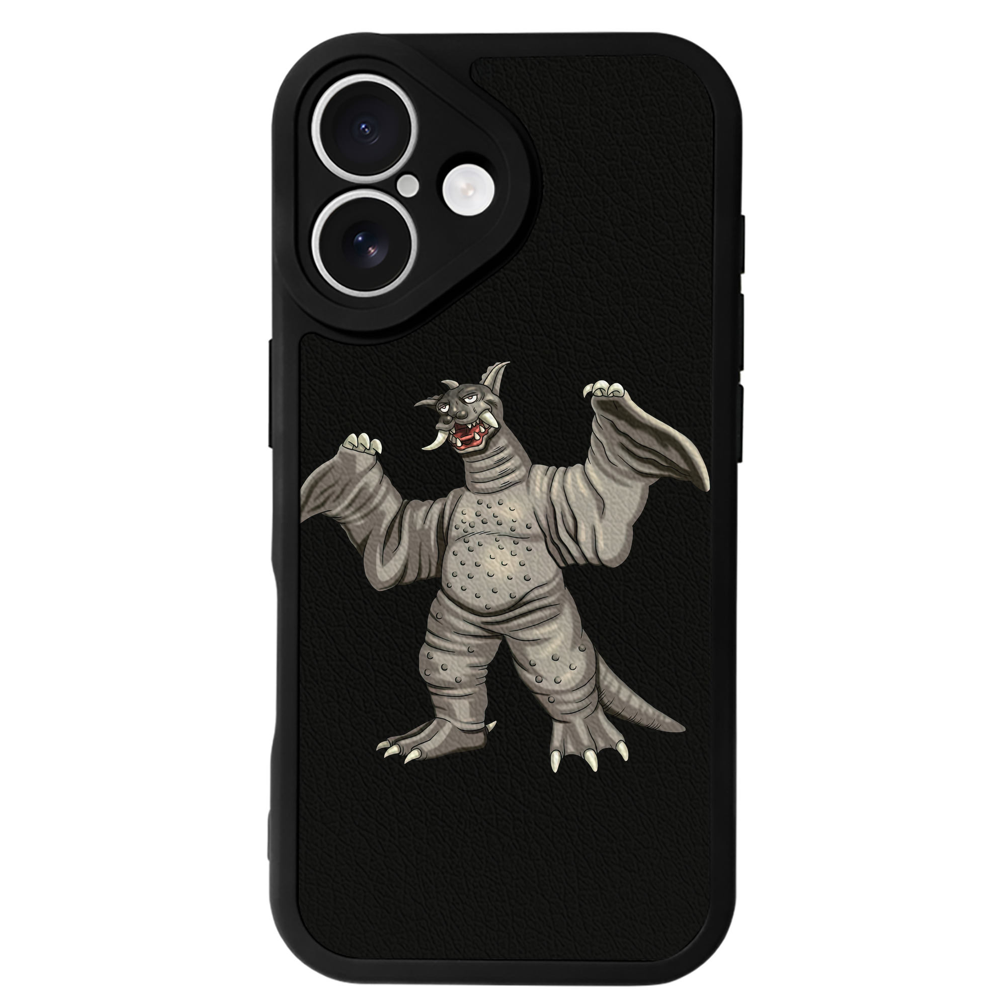 （画像用） ウルトラマン Ultraman 【iPhone 16シリーズ対応】シリコンスマホケース（レザー調） 材質：シリコン